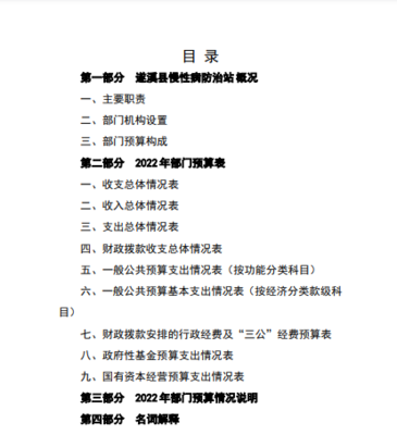 2022年遂溪县慢性病防治站部门预算