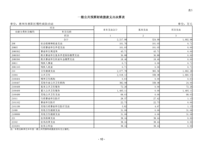 2023年惠州市惠阳区慢性病防治站部门决算