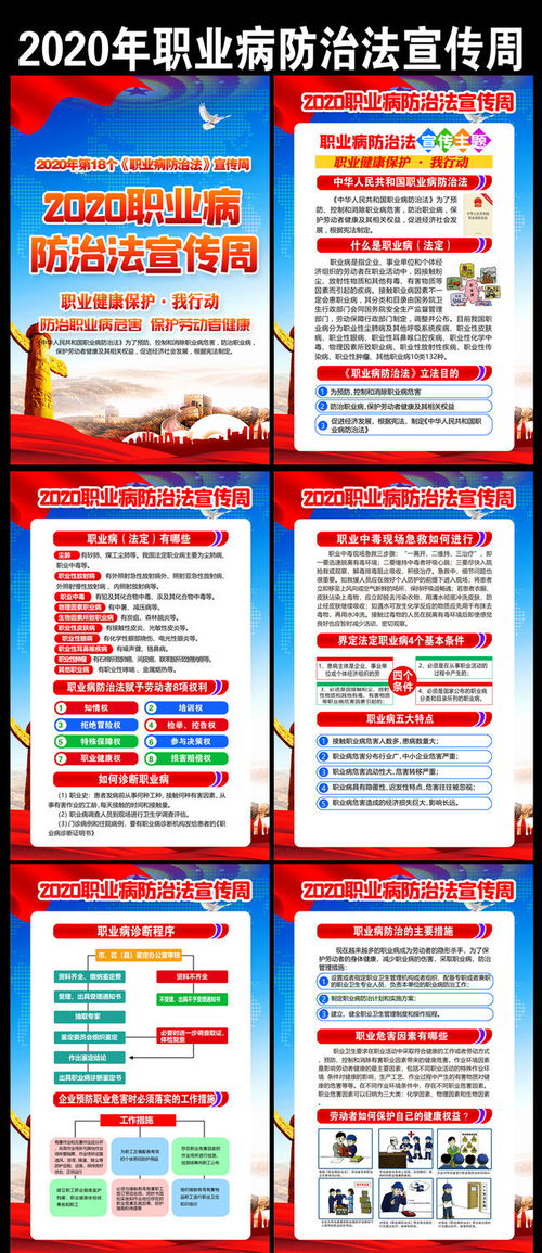 2020年职业病防治法宣传周挂图下载及慢性病防治站介绍